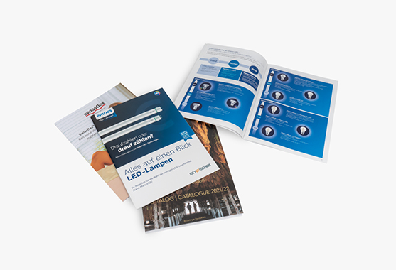 Brochures and annual reports