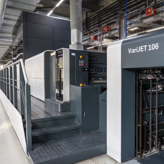 Picture of the VariJET 106 at SCHELLING in Oensingen